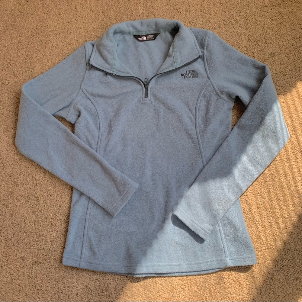The North Face Blue Half Zip